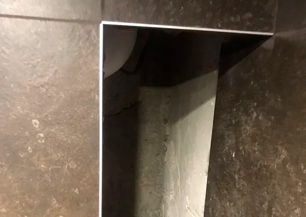 Профиль для внешнего угла 10мм 2,7м нержавеющая сталь MSPK 01-10NSP.2700.001