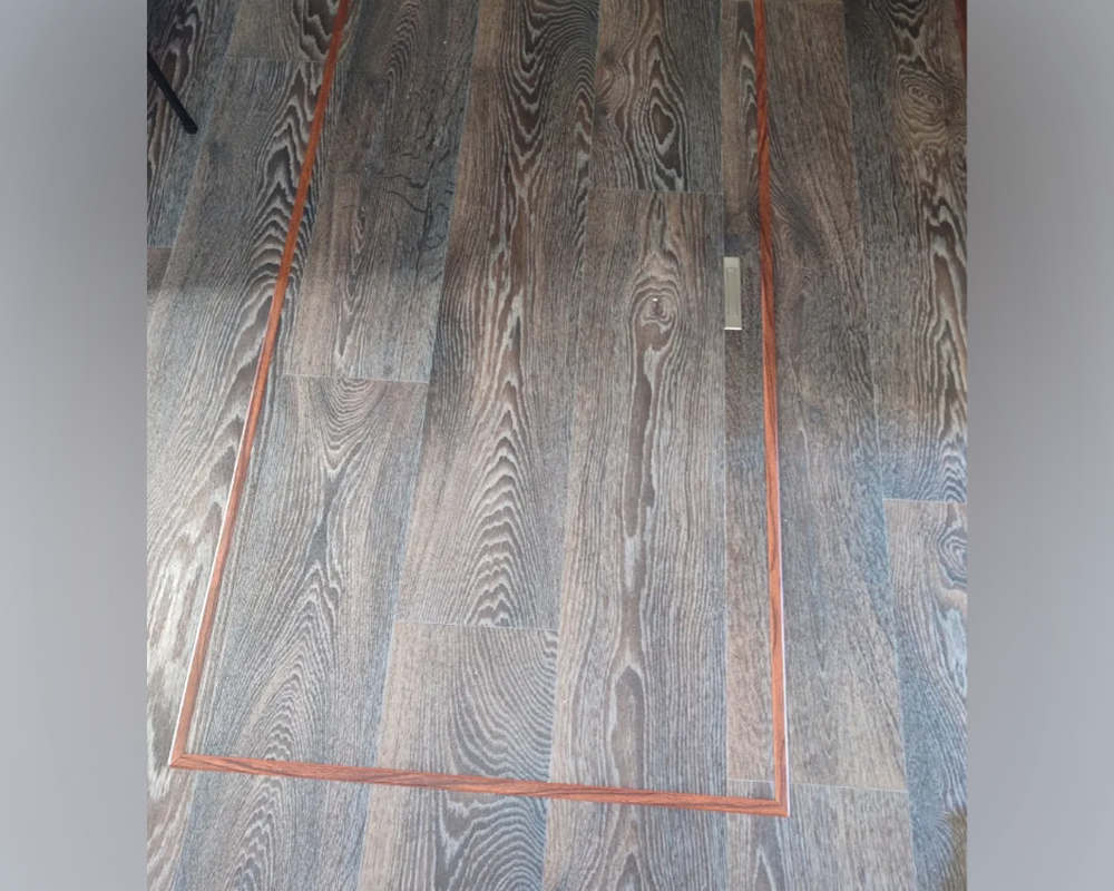 Порог одноуровневый ПС 11.2700.288 Орех