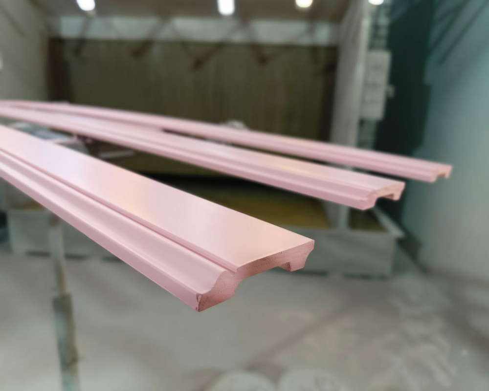 Плинтус ПОЛИСТИРОЛ HI WOOD B78 77,5мм х 21мм х 2,0м. Окраска включена в стоимость