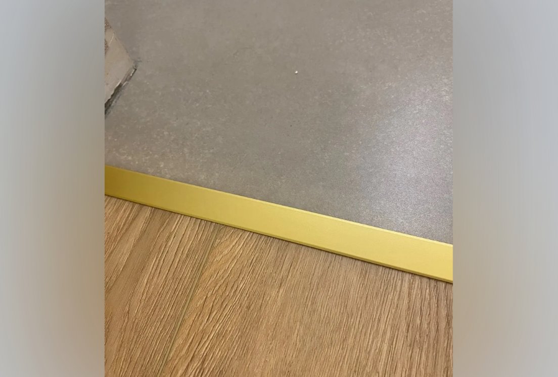 Порог одноуровневый ПС 09.2700.202л Золото