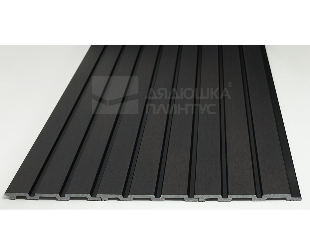 Панель вспененный полистирол ГРЕЙС 3D RAIL 120*2700 мм. Венге