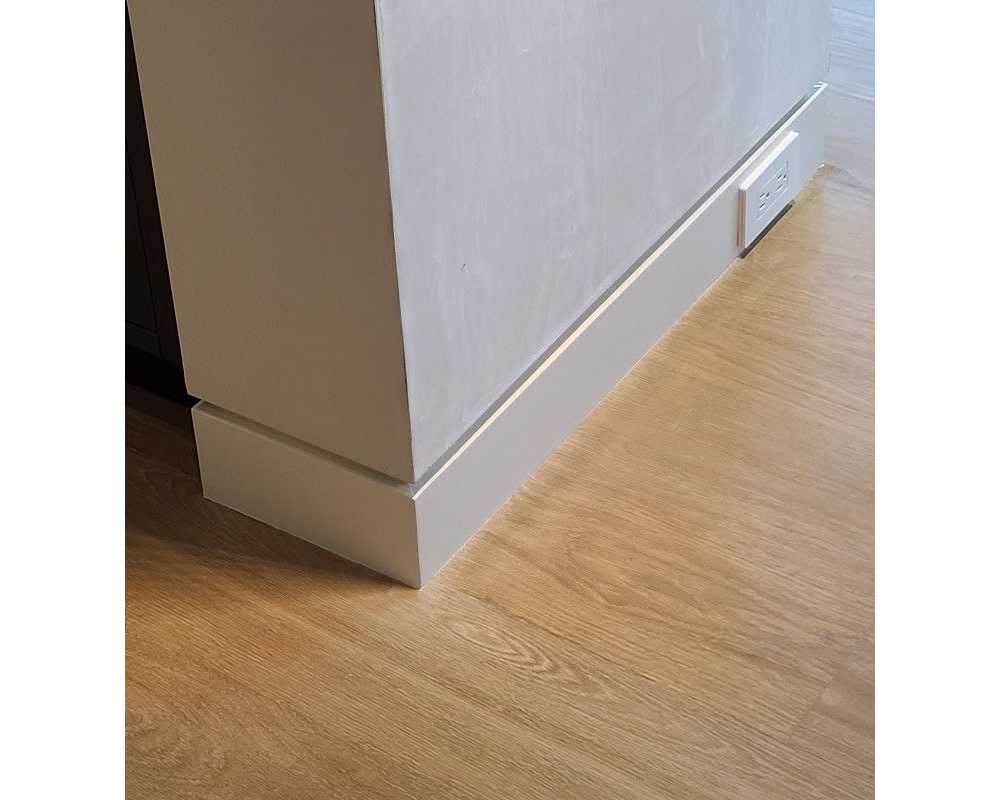 Декоративная часть скрытого плинтуса Progress Браш. PKFLBS 60