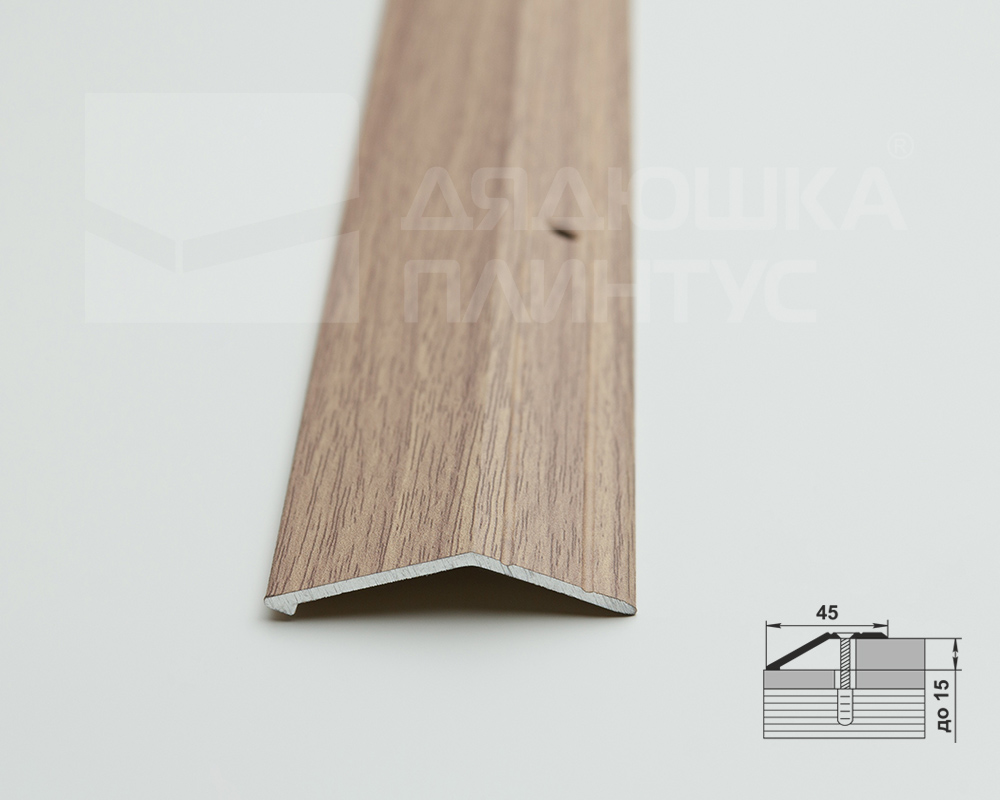 Порог разноуровневый MSB45.900.087 Дуб беленый