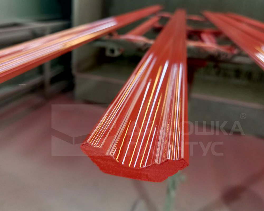 Карниз потолочный из полистирола высокой плотности NMC WT5 52*52*2000. Окраска включена в стоимость