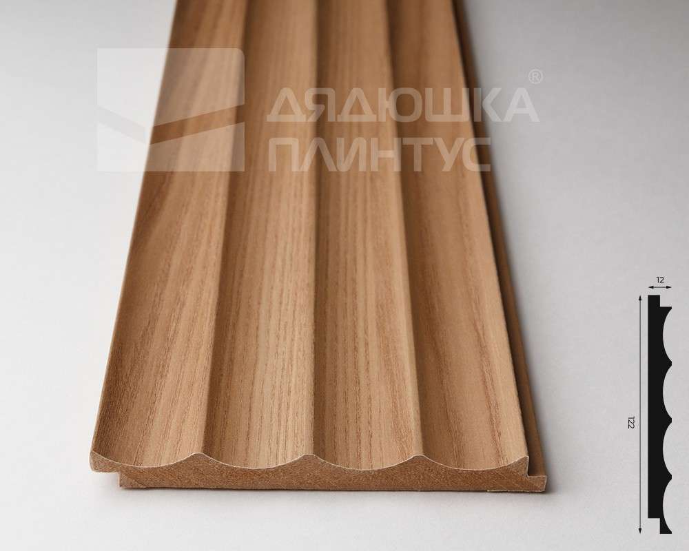 Панель МДФ ACUPAN 61.08.122506.95 волны 12х122х2760 мм Эльм натуральный