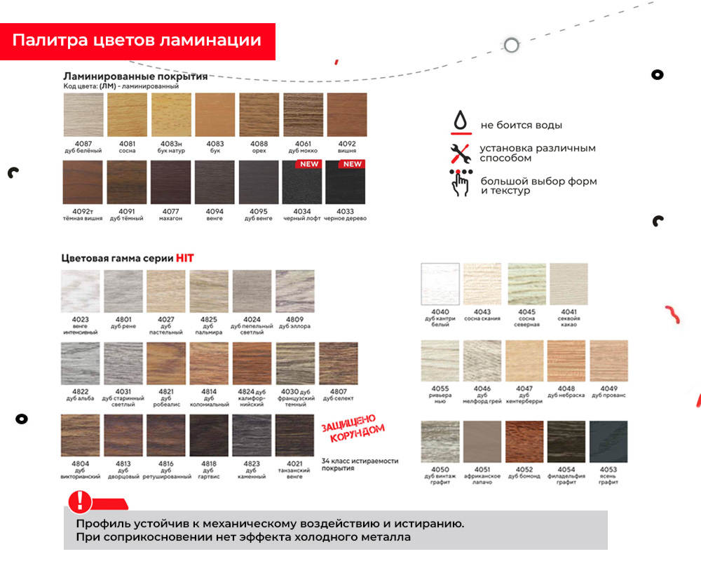 Порог одноуровневый ЛС 10.2700.253 Бук беленый
