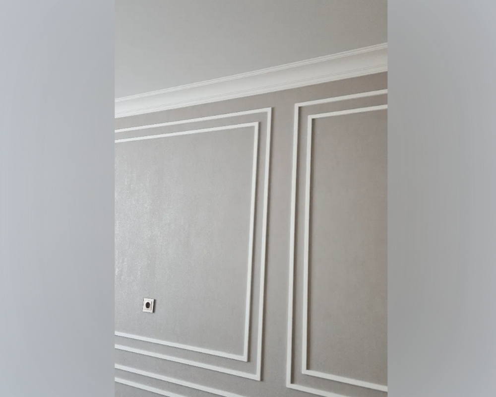 Карниз потолочный NMC WT25 80*80*2000 Белый под покраску