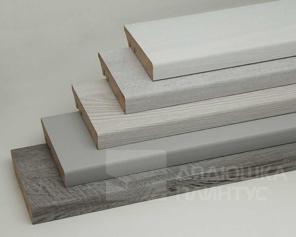 Плинтус МДФ Волшебная палочка. Гарден. 263 Санторини белый