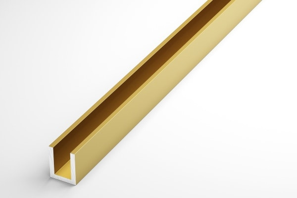 Швеллер 15*12*15 мм Шв 07.2000.502л Золото. Цена за 5 штук.