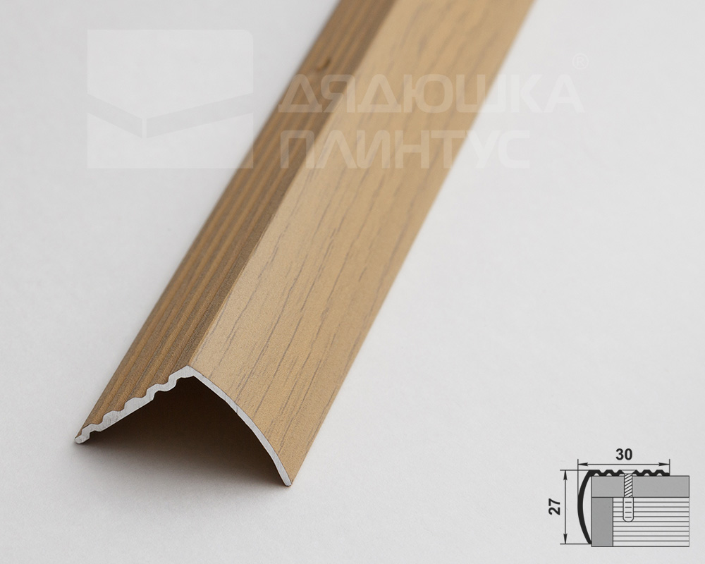 Порог угловой ПУ 04.900.085 Клен