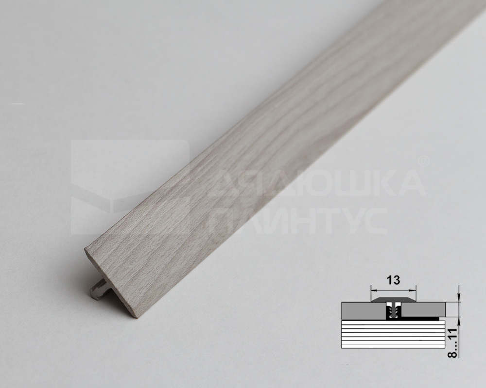 Порог одноуровневый ПС 09.2700.052 Ель дымчатая