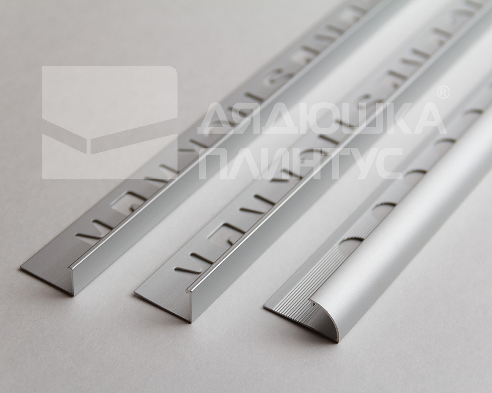 Профиль окантовочный Волшебная палочка MSPK 03-12.2700.01L 12мм 2,7м Серебро Люкс