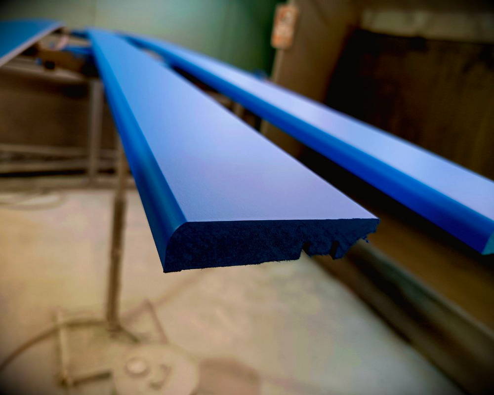 Плинтус МДФ 80М 80мм 2,4м. Окраска включена в стоимость