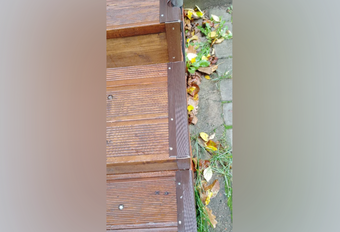 Порог угловой ПУ 04.1800.082 Дуб светлый