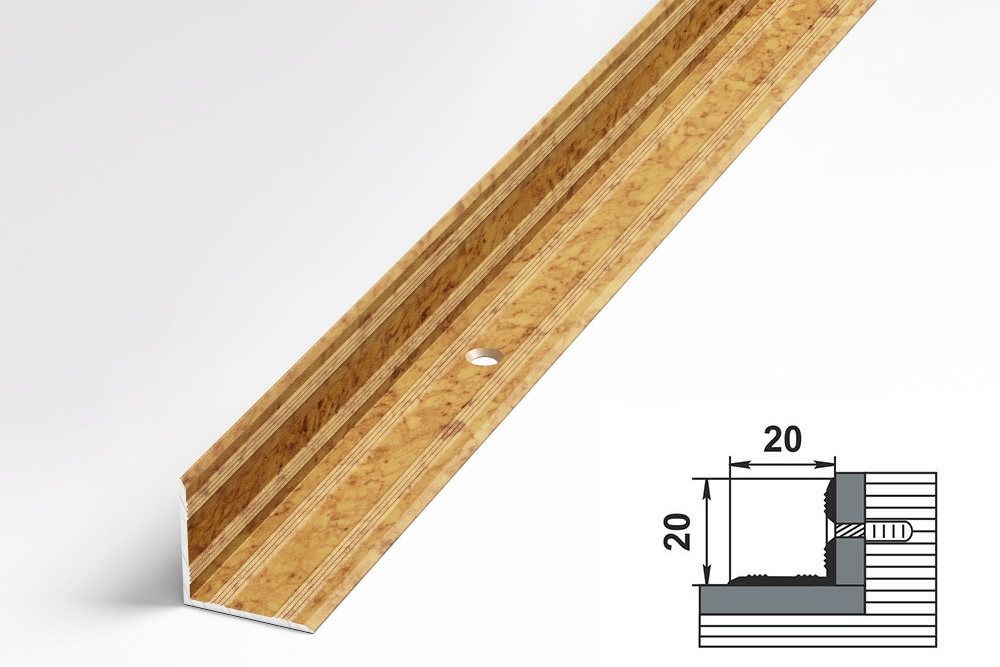 Порог угловой ПУ 05-1.1800.086 Пробка