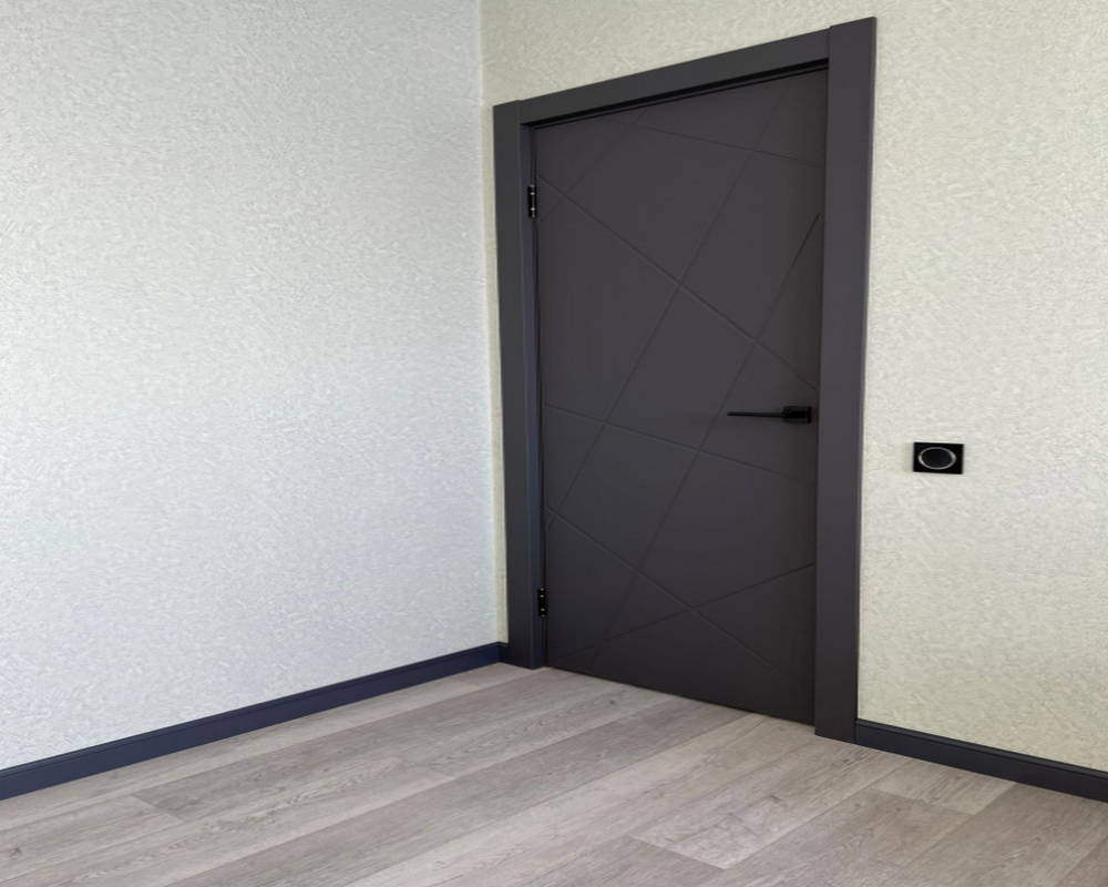 Плинтус напольный Salag Alpha 60*15*2200 мм AP61M3 Чёрный