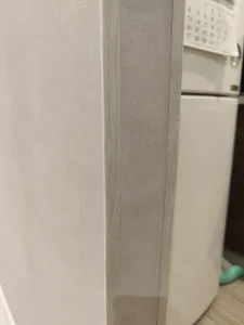 Угол ПВХ ИДЕАЛ 20*20 2,7м 252 Ясень Белый