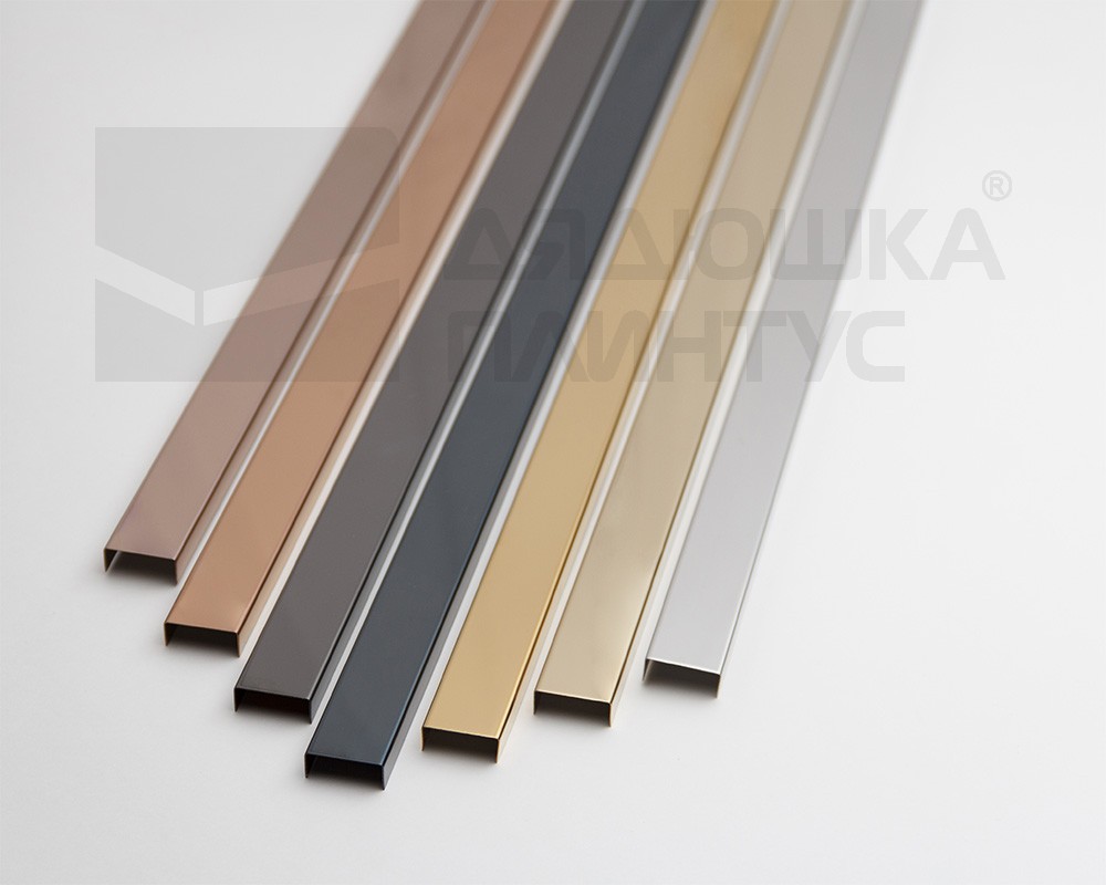 Профиль П-образный Волшебная палочка MSPP 04-8.2700 Золото блестящее