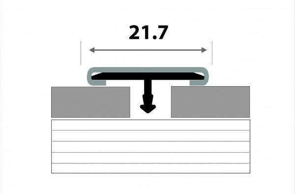 Профиль стыкоперекрывающий ЛС 10НСВ(304).2700.042 2,7 м Шампань