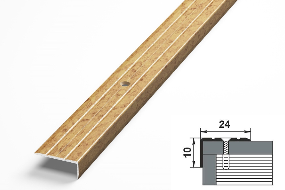 Порог угловой ПУ 01.900.086 Пробка