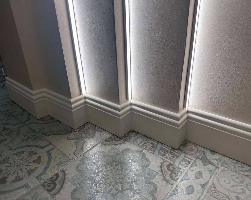 Плинтус СОЛИД 1 UHD 47/80 80*16,5*2000. Окраска включена в стоимость