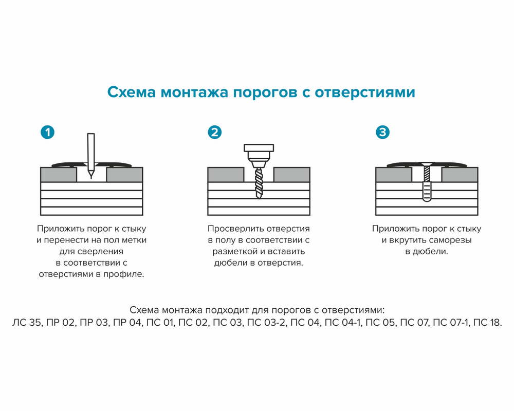 Порог одноуровневый ПС 07-1.900.055 0,9 м Бетон классик