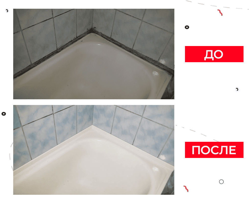 Комплект акриловых бордюров Волшебная палочка  MSП12 900*12*12 мм - 2 шт. + MSП12 750*12*12 мм - 2 ш