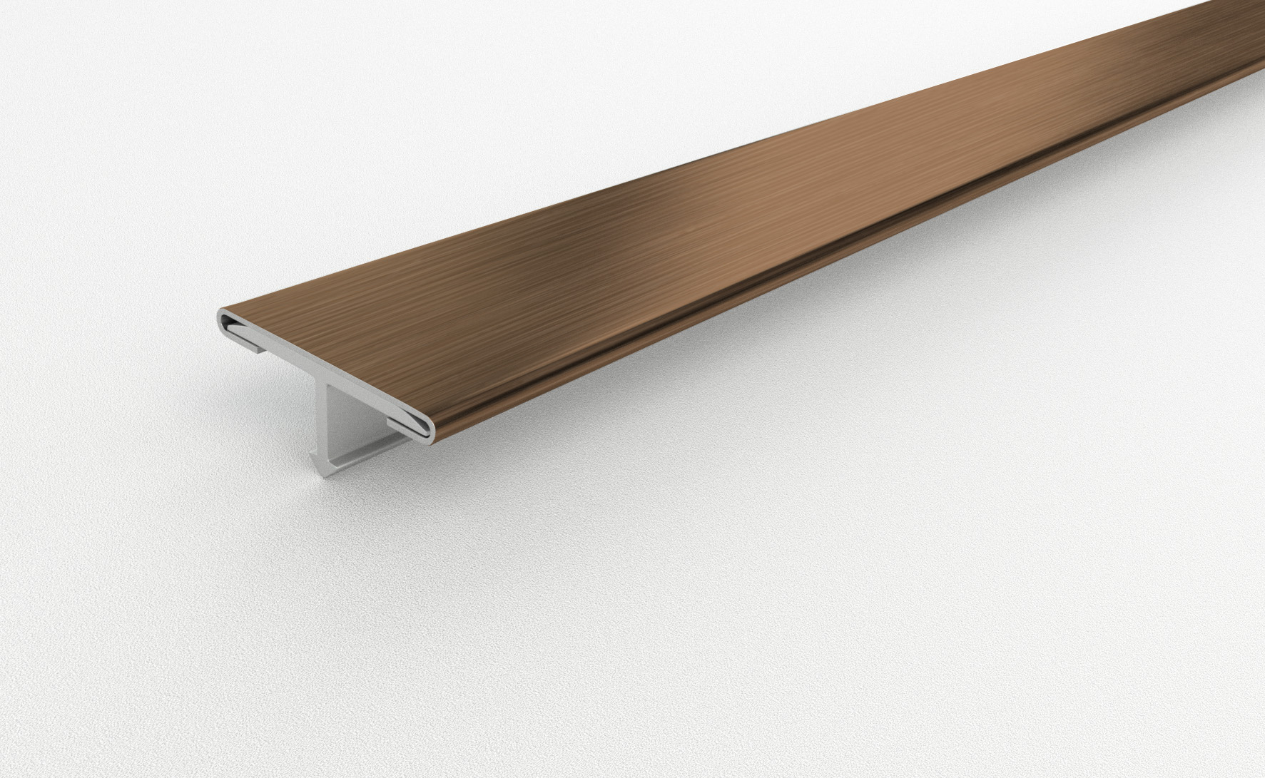 Профиль стыкоперекрывающий ЛС 10НСБ(304).2700.004 2,7 м Бронза