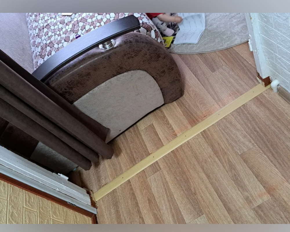 Порог одноуровневый ПС 05.900.045 Дуб дымчатый