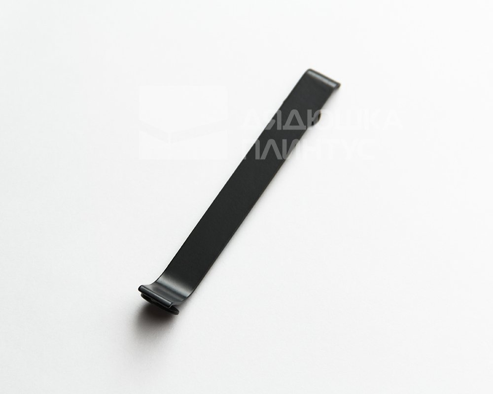 Соединитель для плинтуса Волшебная палочка 100 мм Чёрный матовый