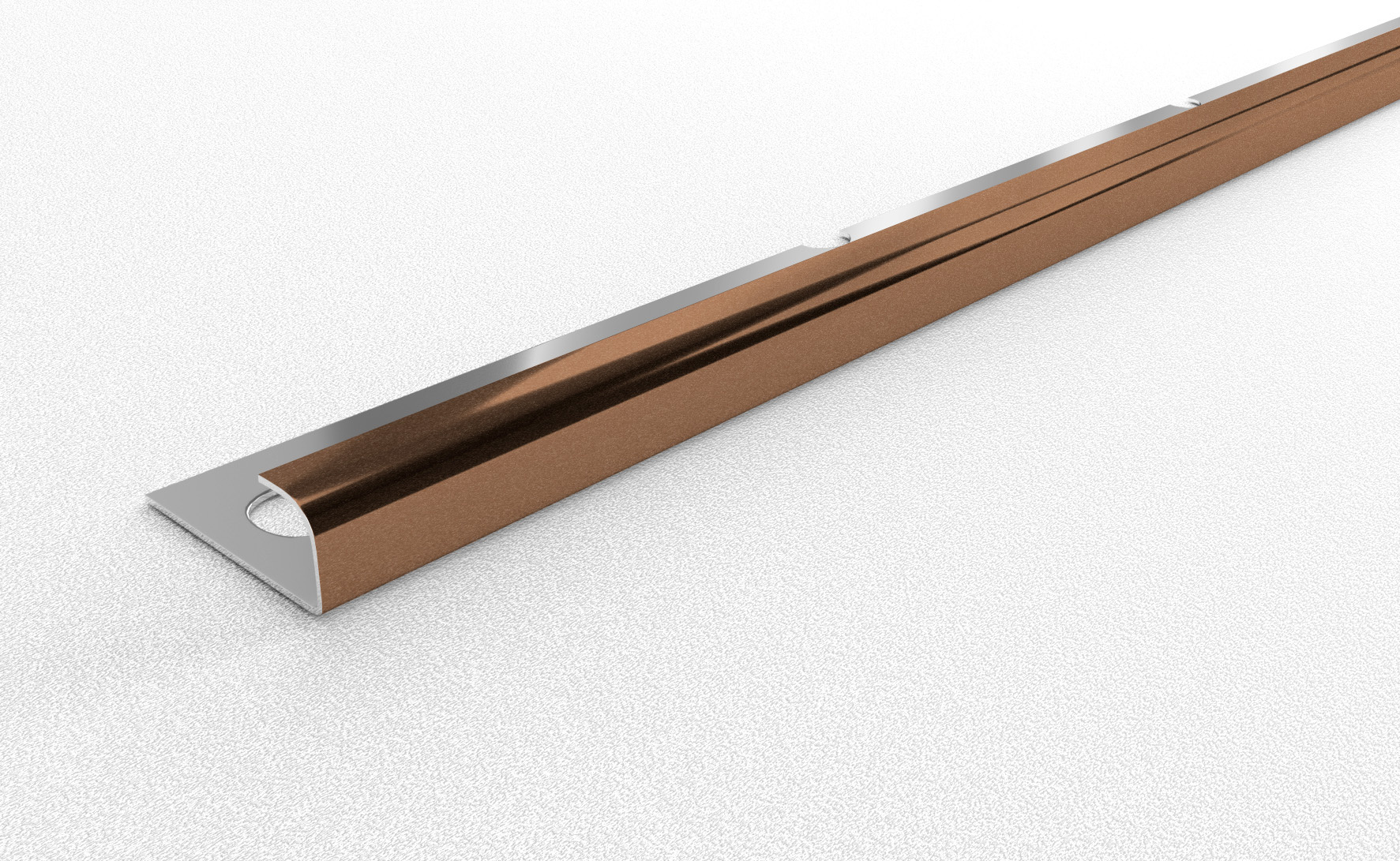 Профиль окантовочный ПК 13-10НСМ(304).2700.004 2,7 м Бронза