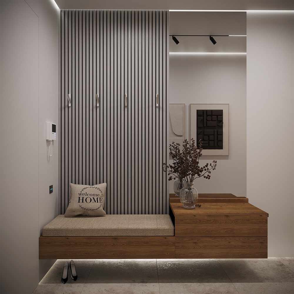 Панель МДФ 3D Лайн Модерн 165*2750мм. L01 Береза белая