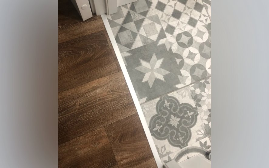 Порог одноуровневый ПС 09.2700.216 Белый