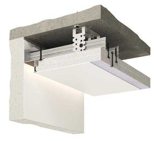 Теневой профиль Decaro Engineering D001А Black 2,0 м